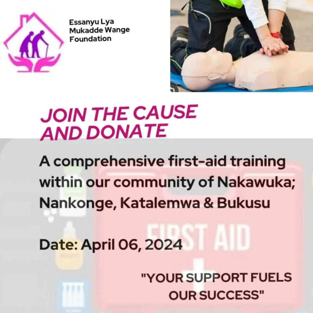 First aid training poster