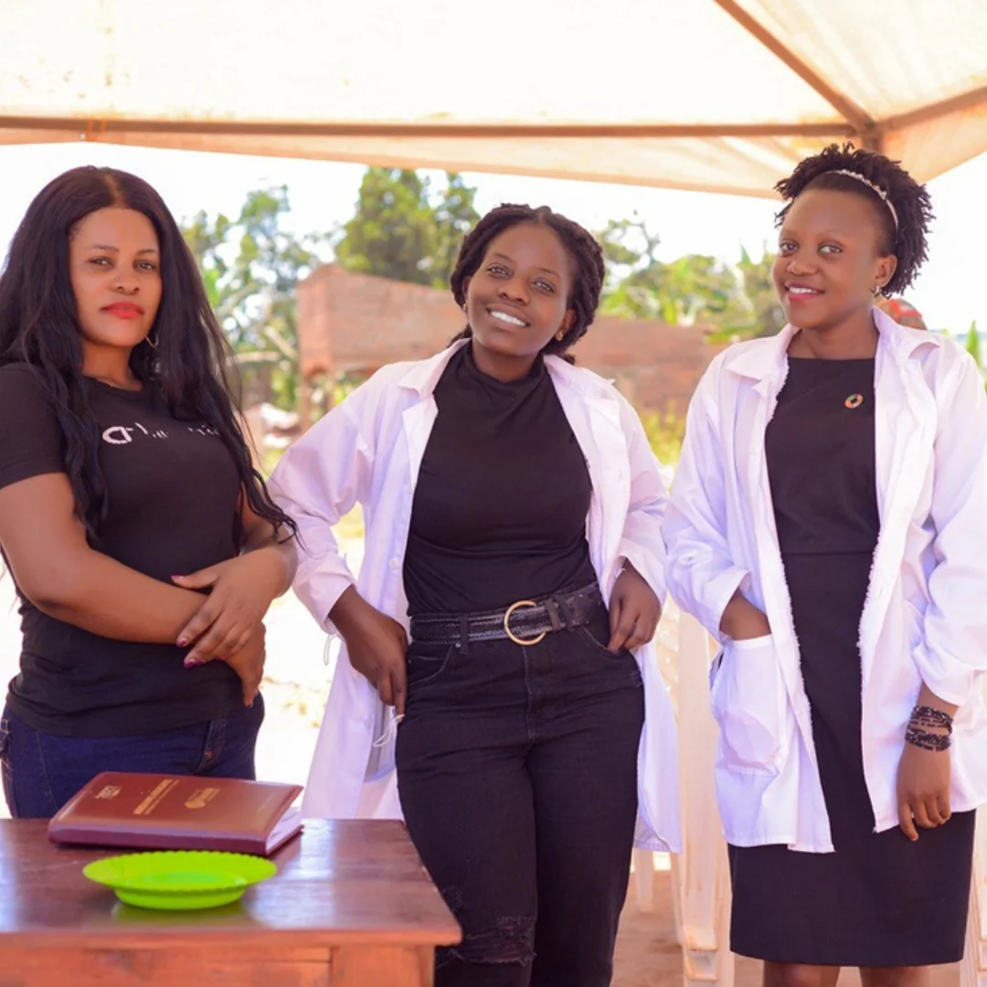 Prisca and Edith at event